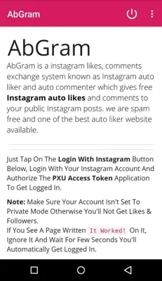 AbGram android App screenshot 5